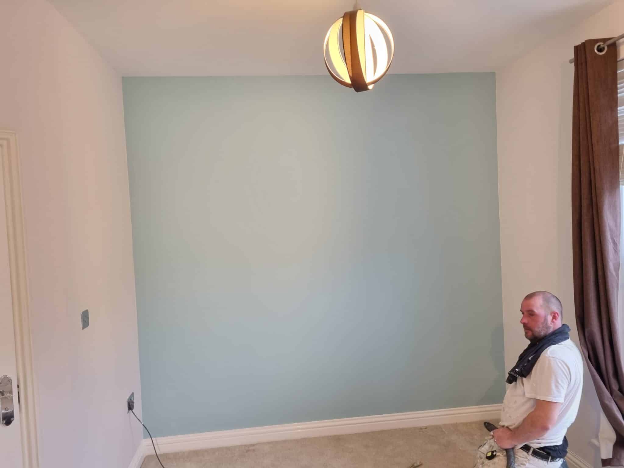 interior painting by a decorator