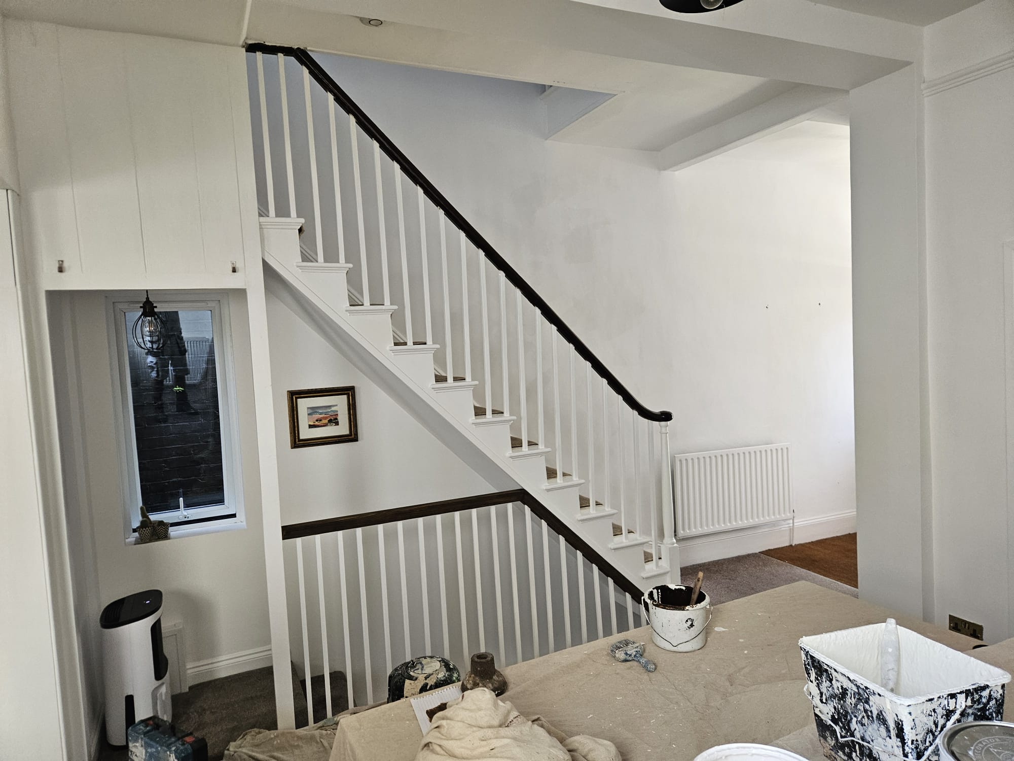 Painted and decorated interior Maidstone